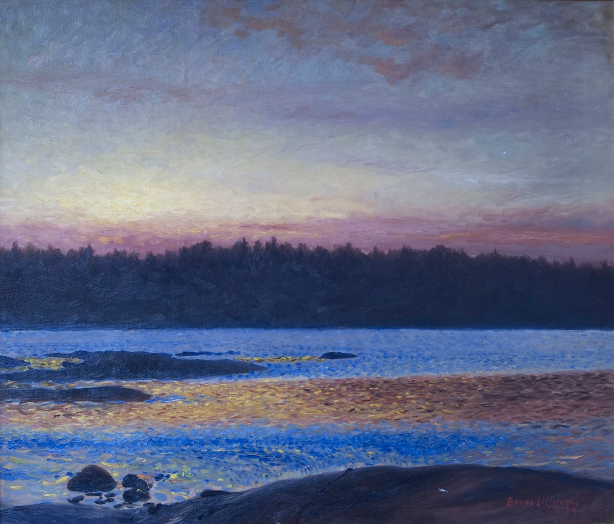 Morgen von Bruno Andreas Liljefors