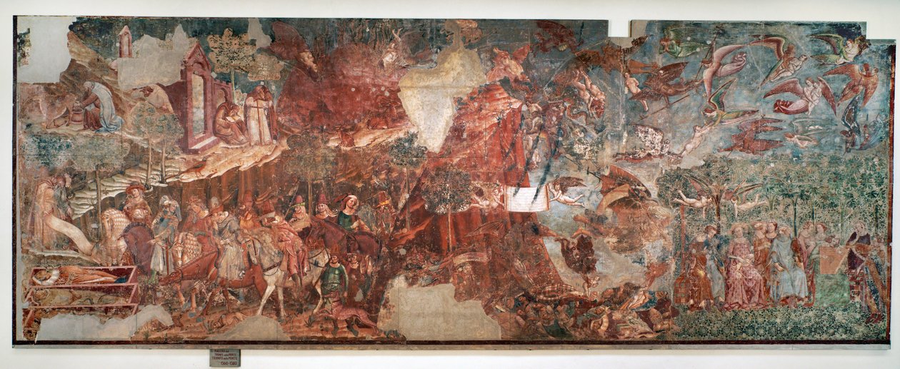 Triumph des Todes von Buonamico Buffalmacco