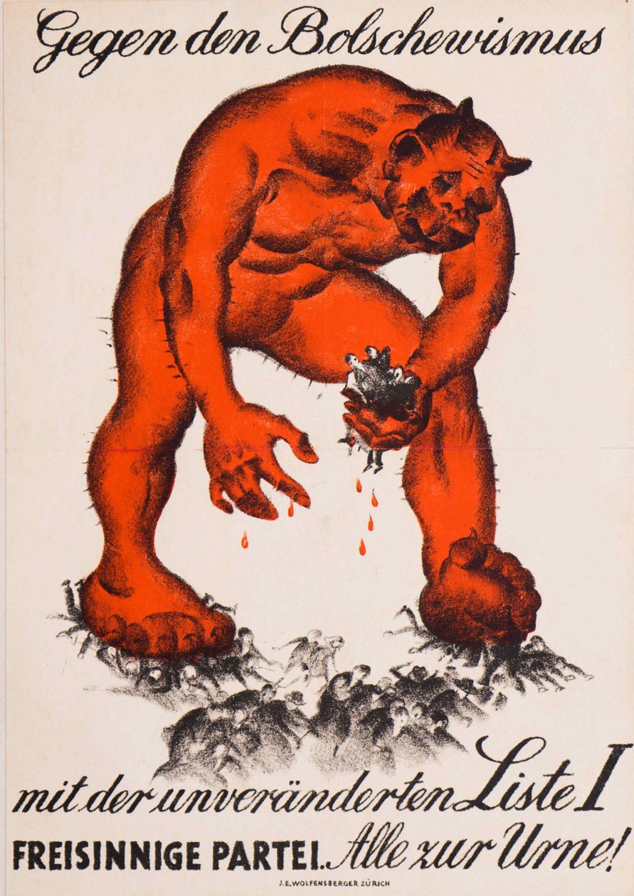 Gegen den Bolschewismus, 1919 von Burkhard Mangold