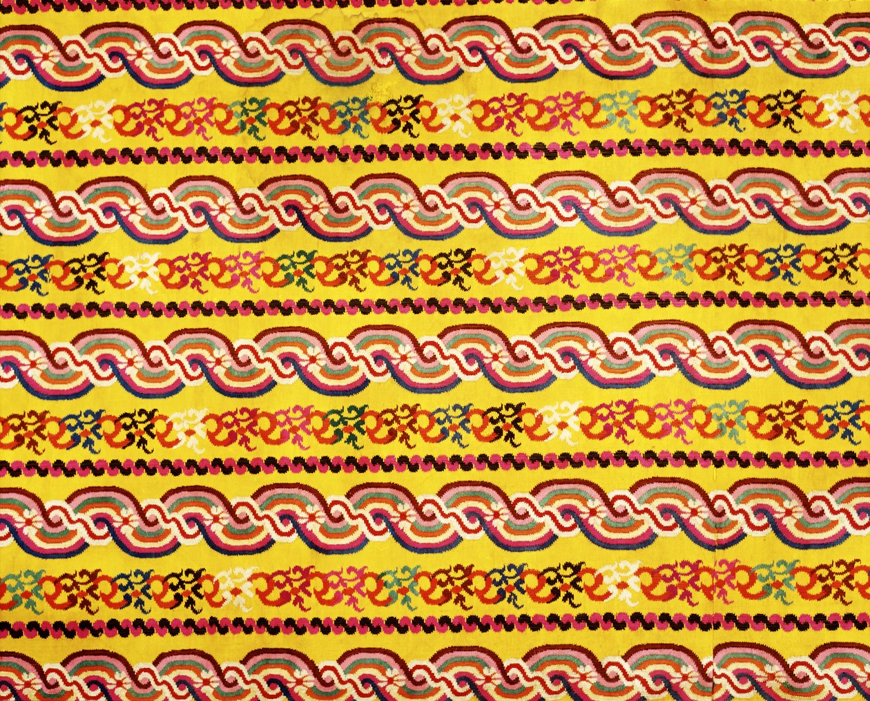 Stoffdesign von Burmese School