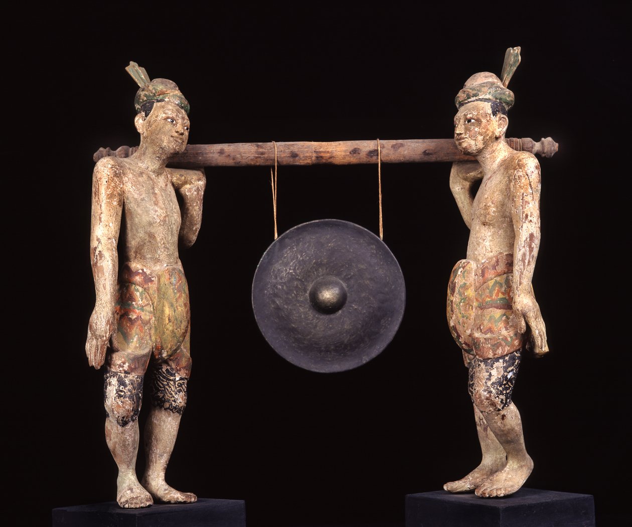 Gong, spätes 19. Jahrhundert von Burmese School