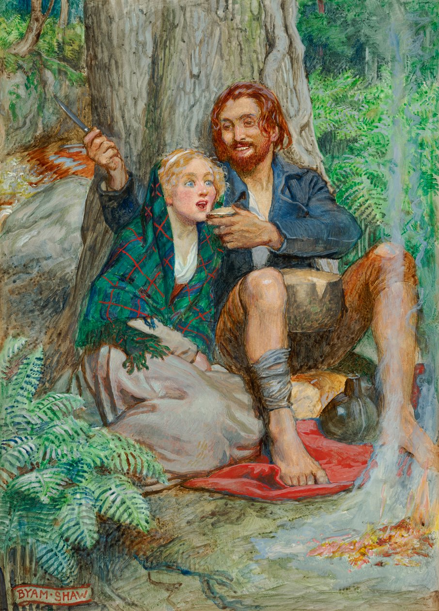 Der Gaberlunzie-Mann von Byam Shaw