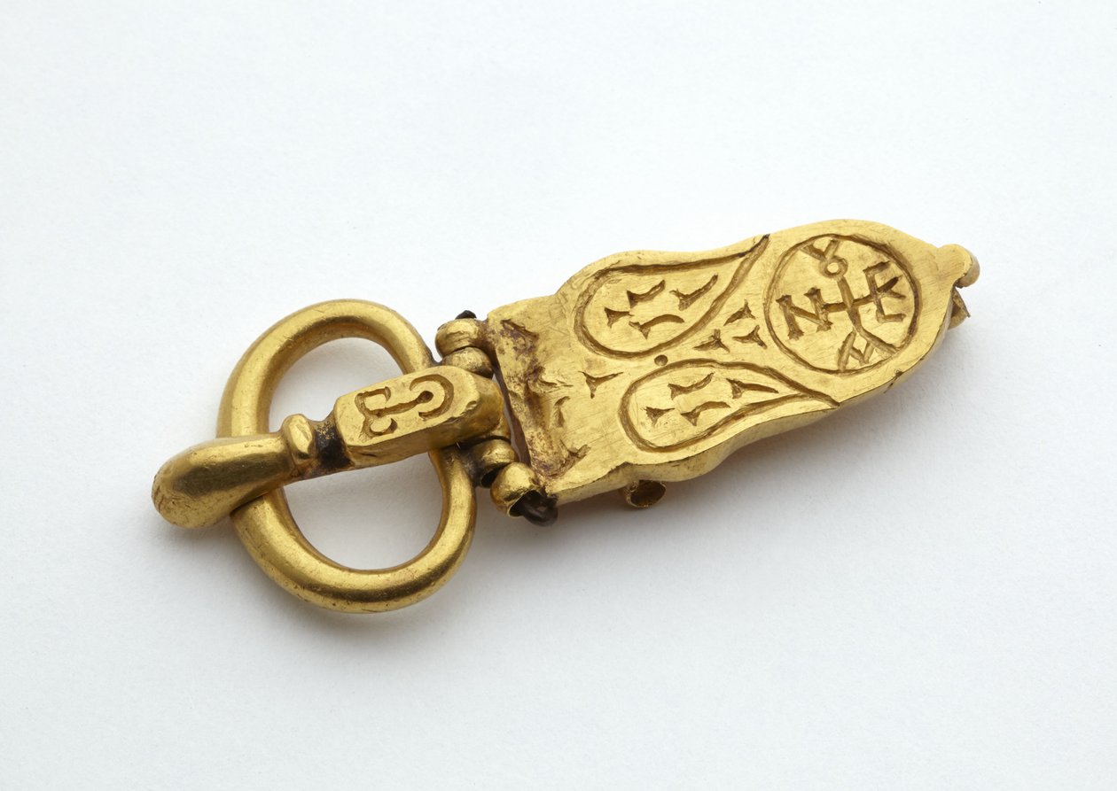 Schnalle (Gold) von Byzantine