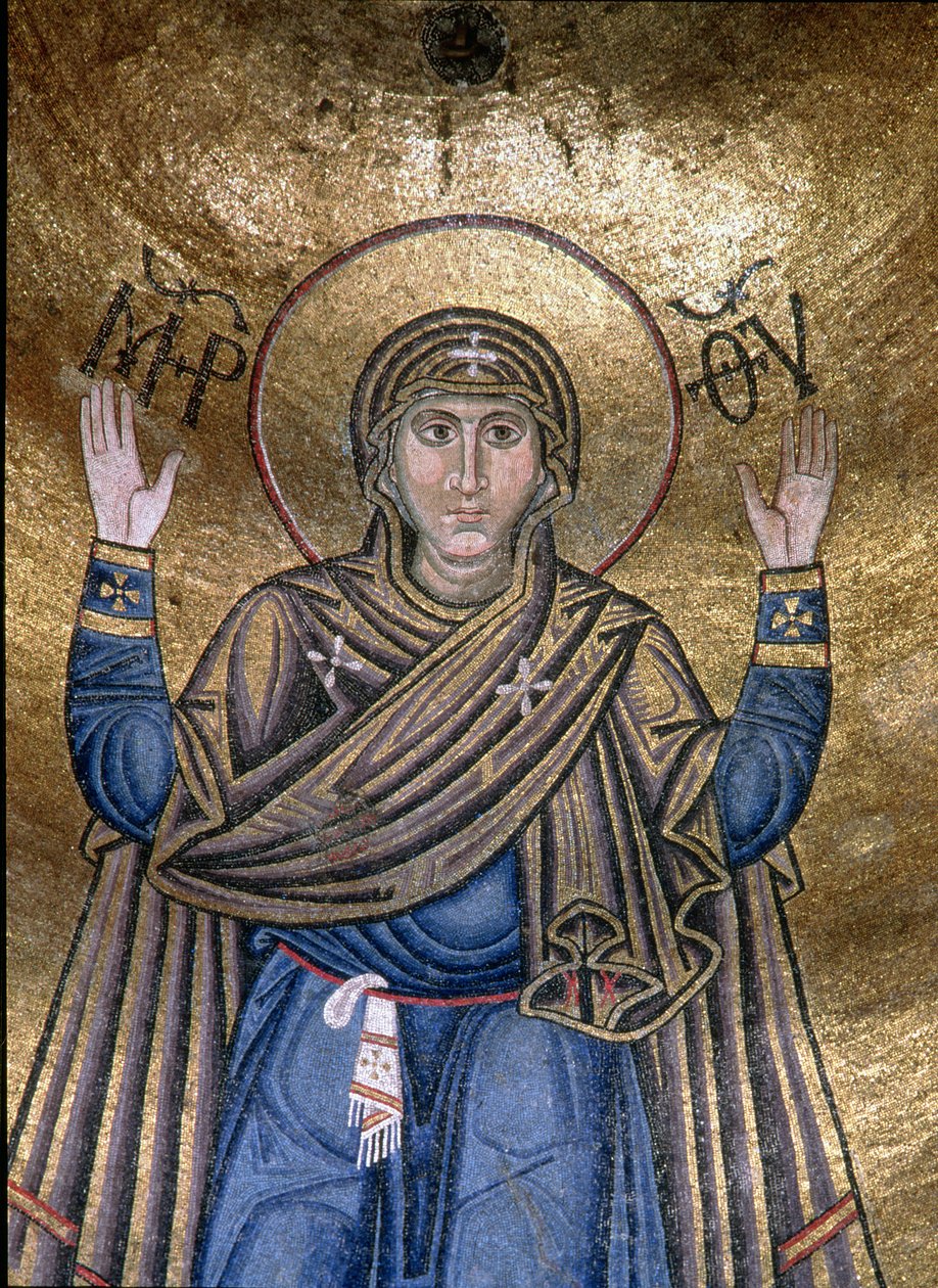Die Jungfrau Orans, ca. 1050 von Byzantine