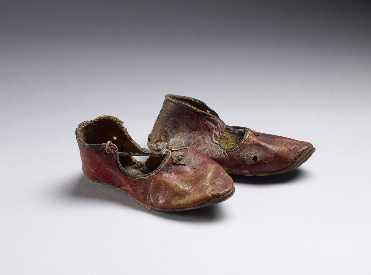 Ein Paar Kinderschuhe von Byzantine Period, Egyptian