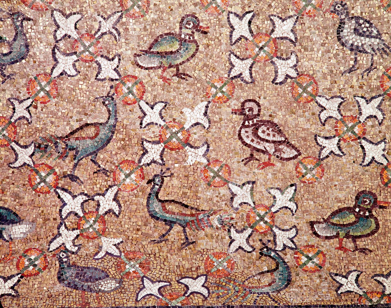 Vögel (Detail) von Byzantine