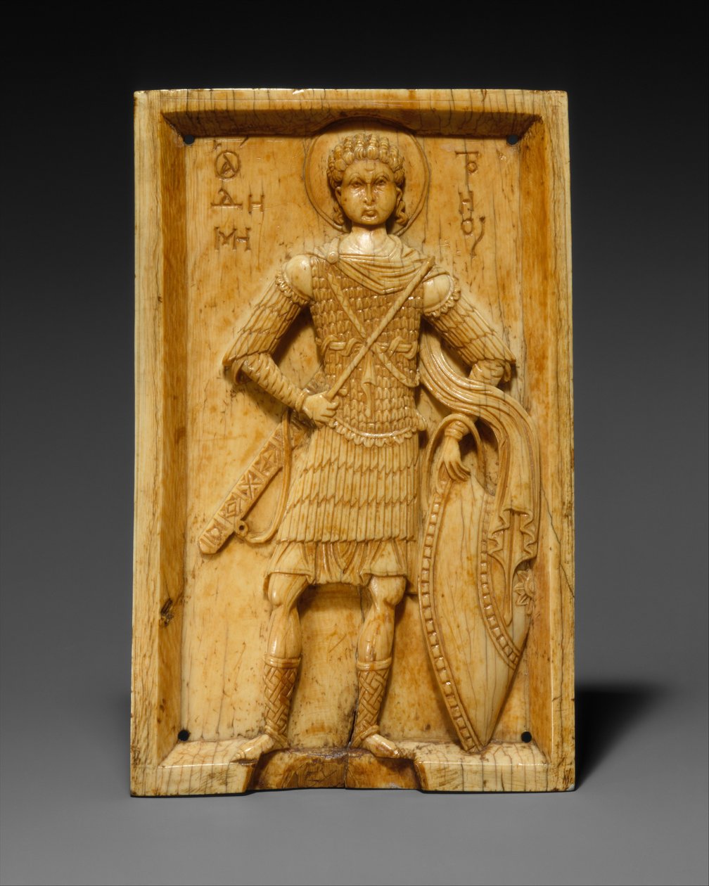 Ikone mit dem Heiligen Demetrios, 950-1000 von Byzantine