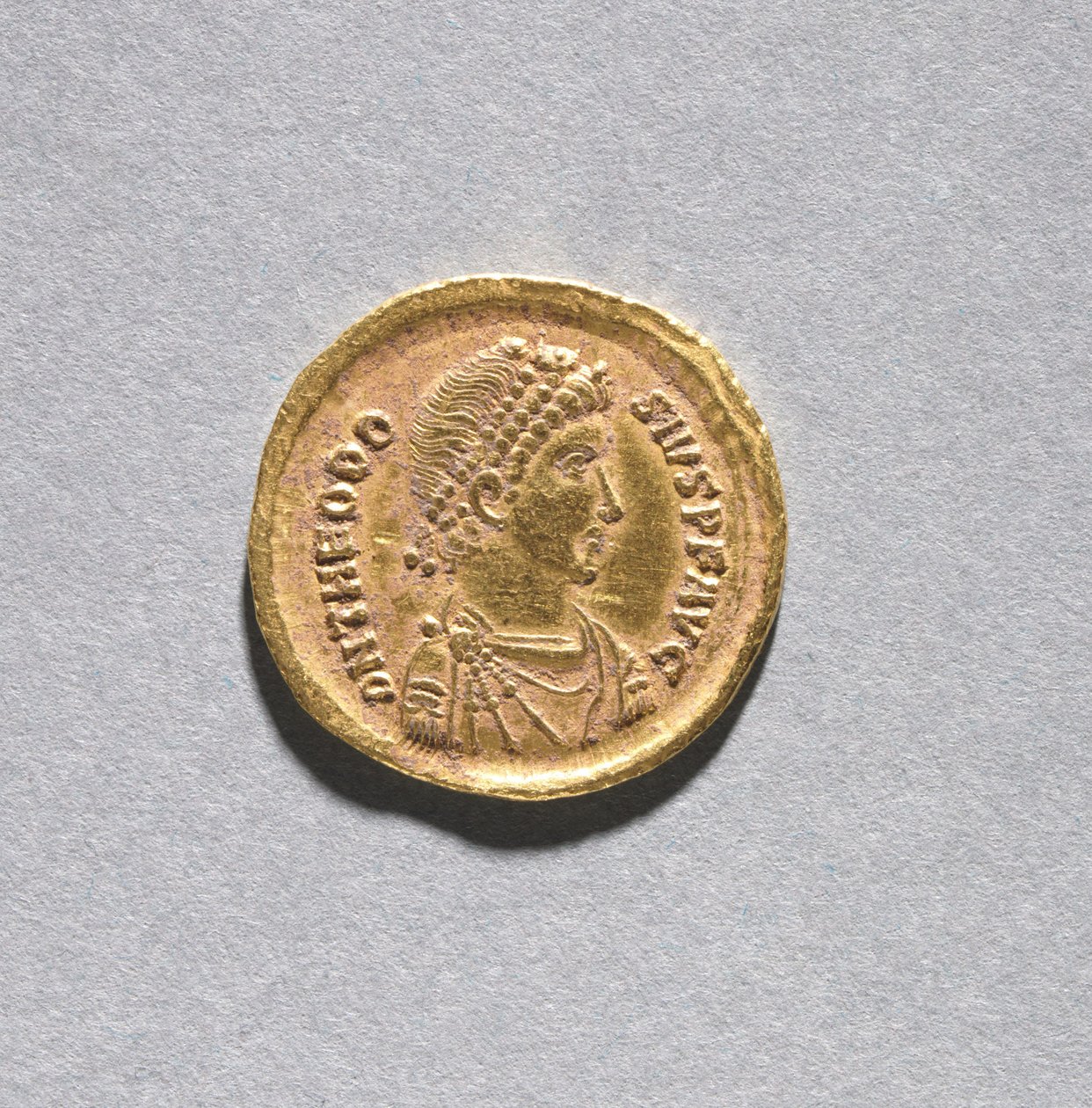 Solidus von Theodosius I. dem Großen von Byzantine