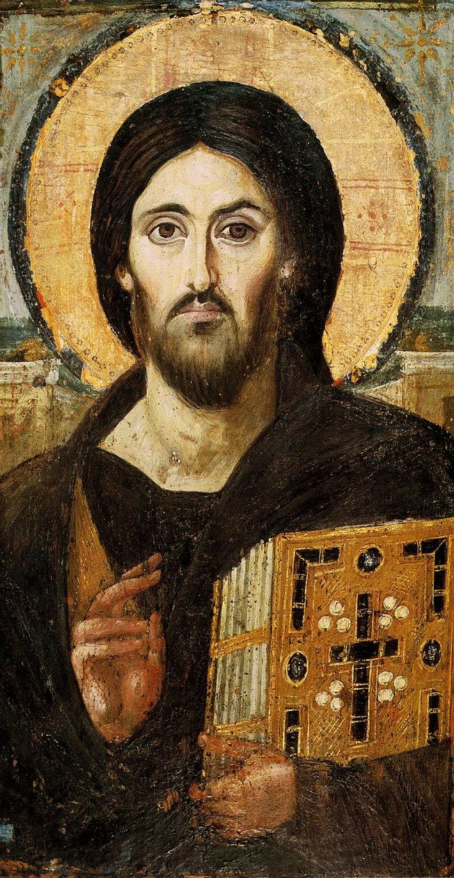 Christus Pantokrator von Byzantine School