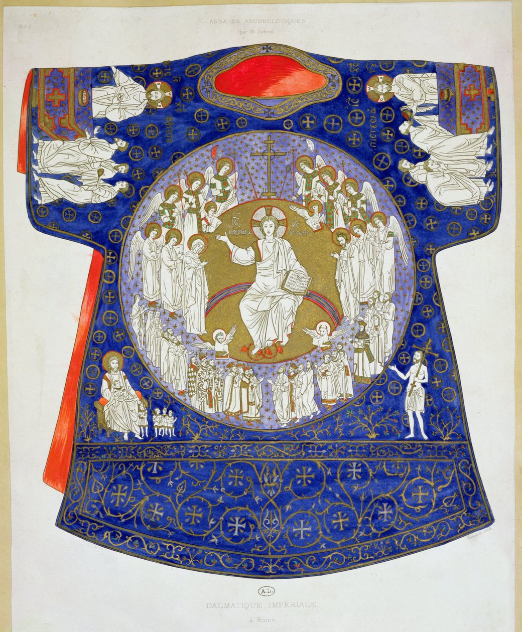 Kaiserliche Dalmatik, ca. 900 von Byzantine School