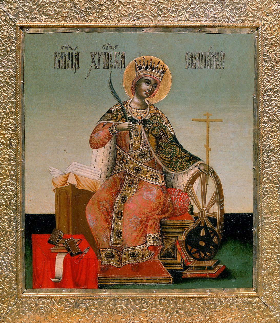St. Katharina von Alexandria von Byzantine School