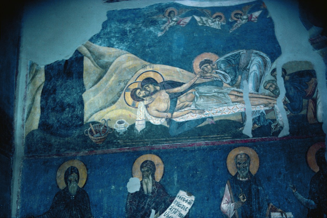 Die Beweinung, ca. 1164 von Byzantine School
