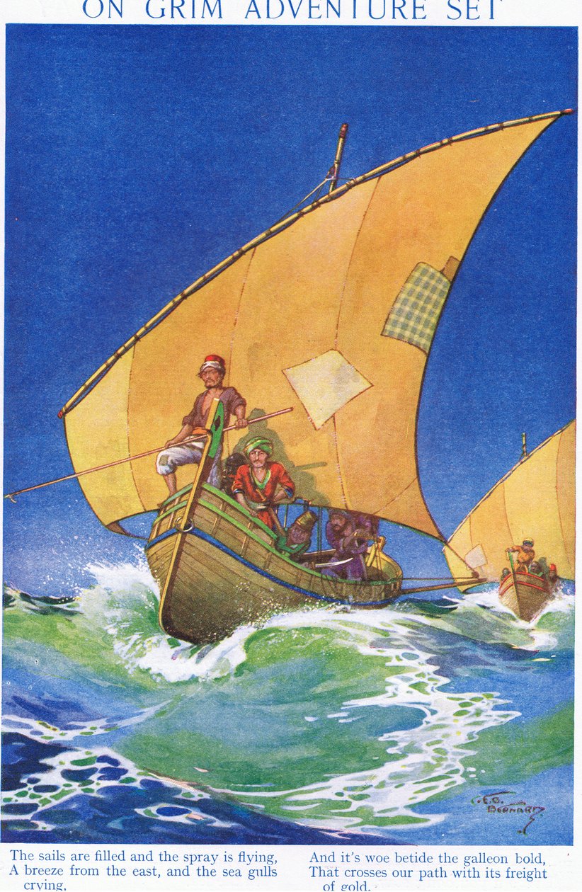 Auf düsterem Abenteuer von C. E. B. Bernard