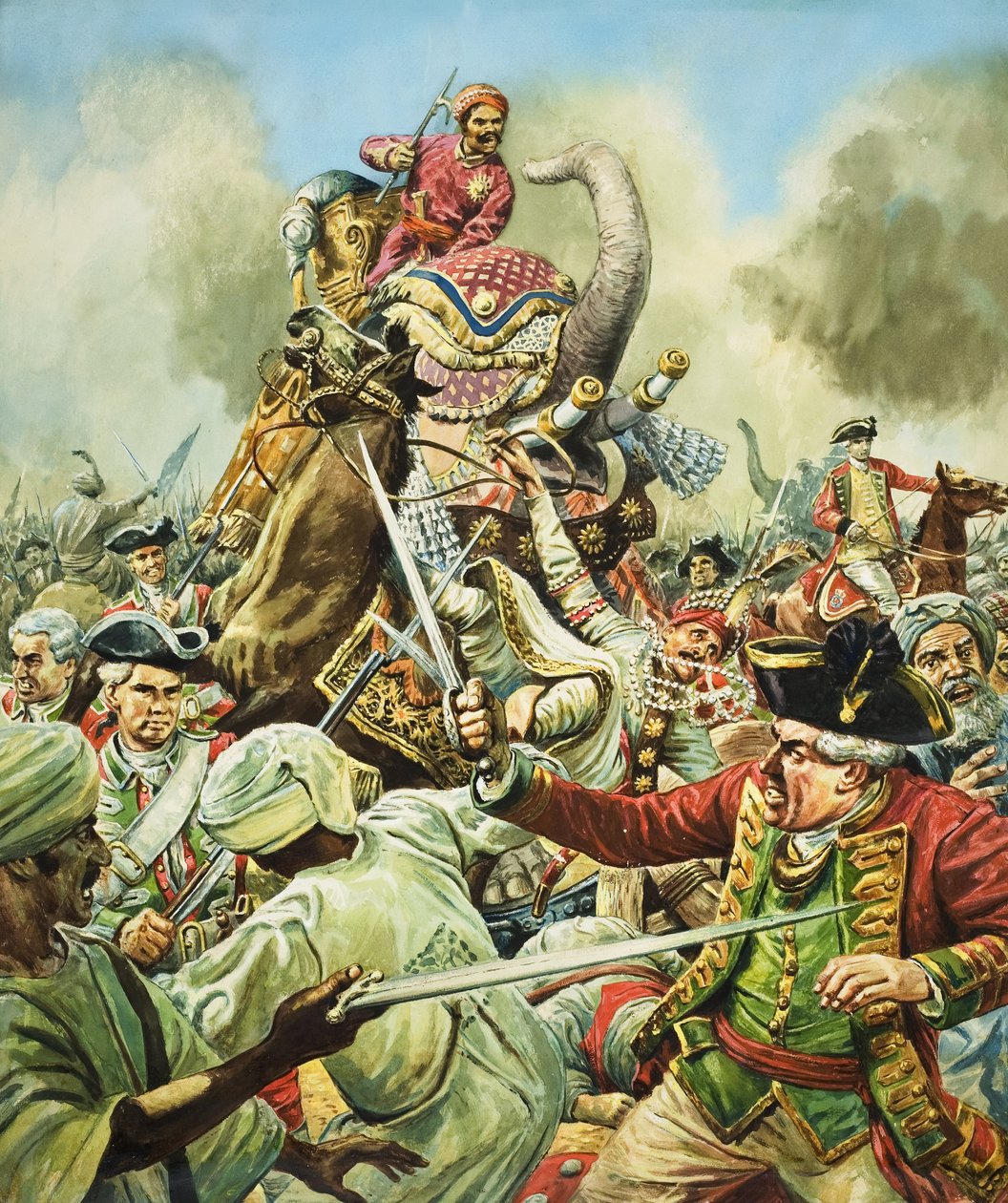 Die Schlacht von Arcot von C.L. Doughty