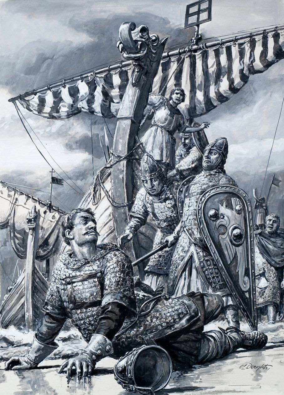 Wilhelm der Eroberer fällt bei Hastings von C.L. Doughty