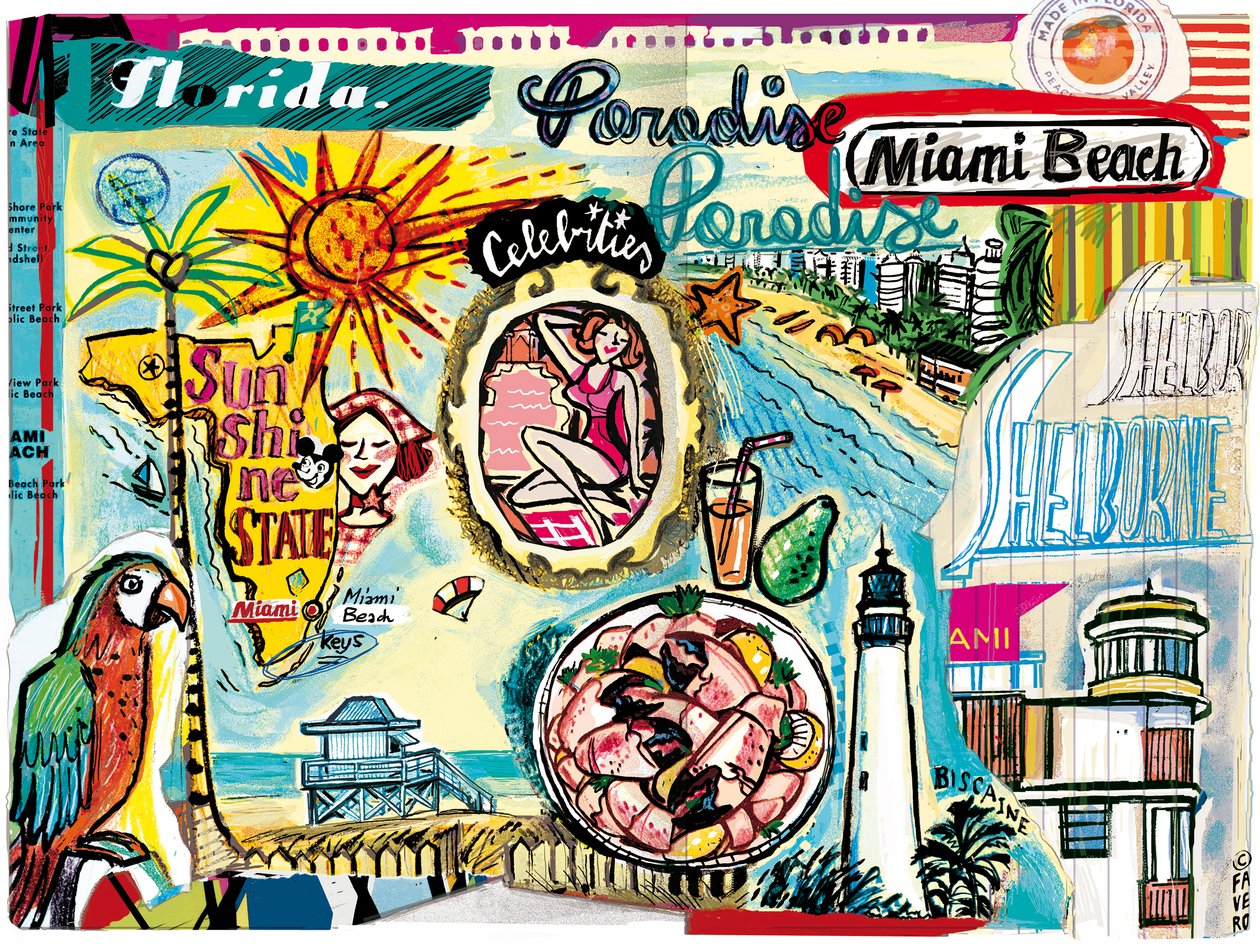 Miami Beach von COSTANZA FAVERO
