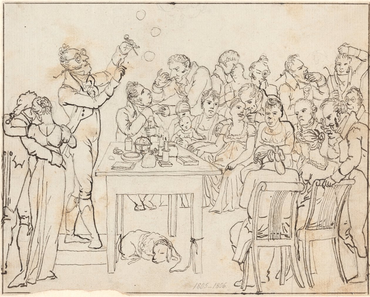 Eine wissenschaftliche Demonstration von Christoffer Wilhelm Eckersberg