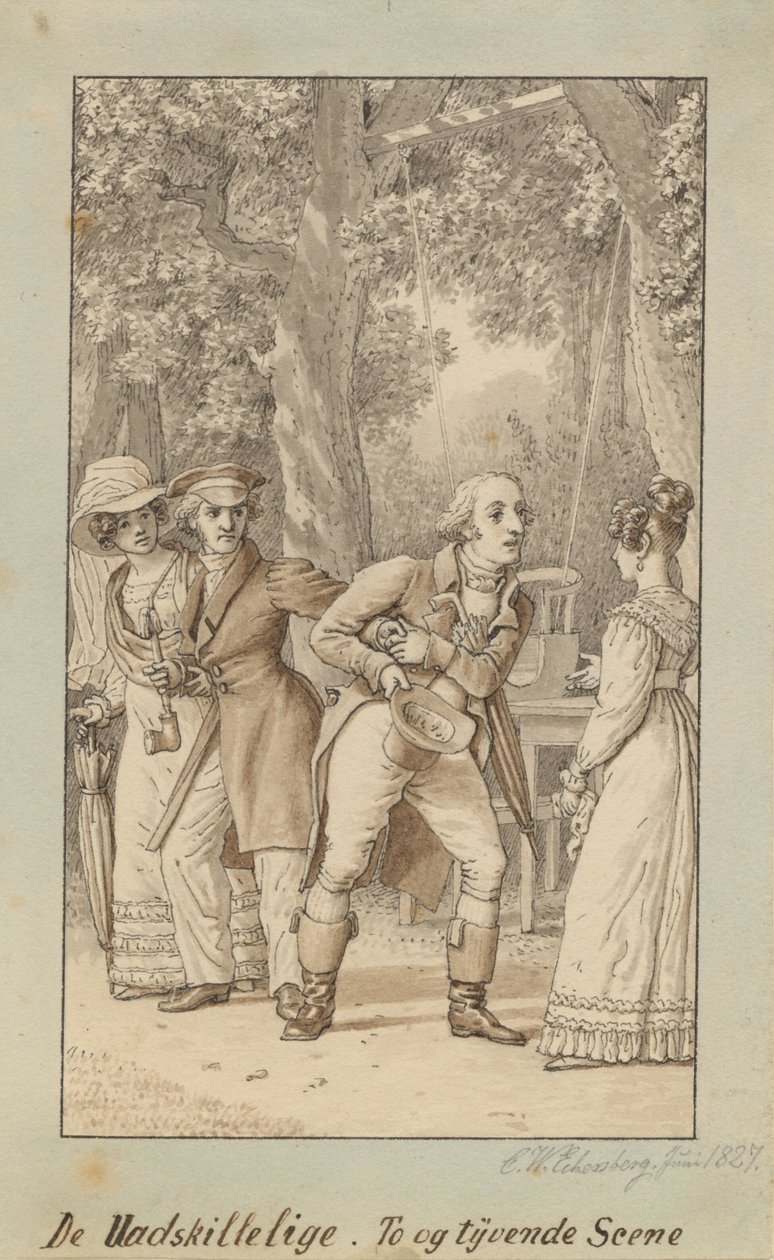 So kam er! So kam er! von Christoffer Wilhelm Eckersberg
