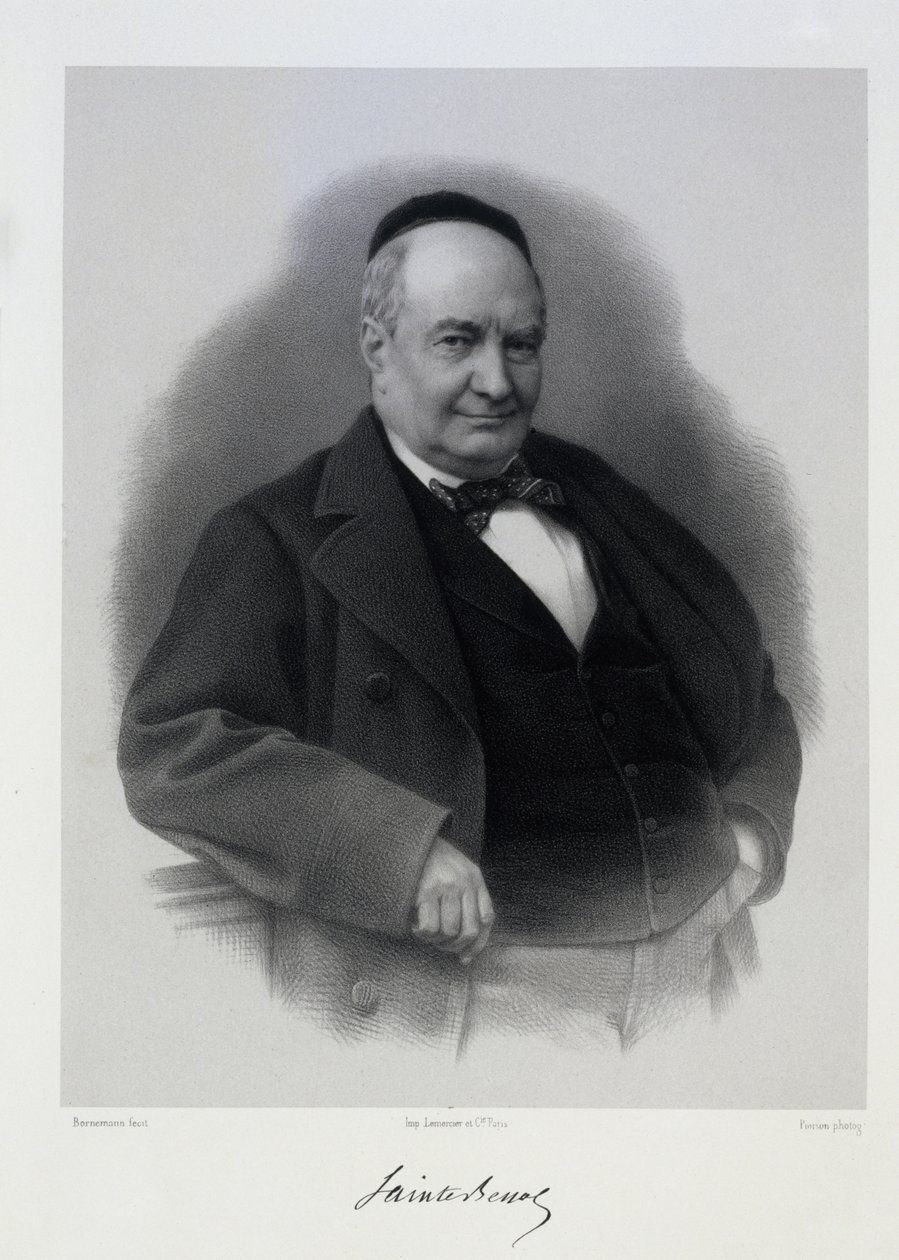 Charles Augustin Sainte-Beuve von C. Bornemann