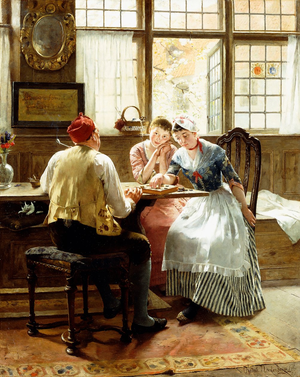 Das Dame-Spiel von C. Hendrick Nordenberg