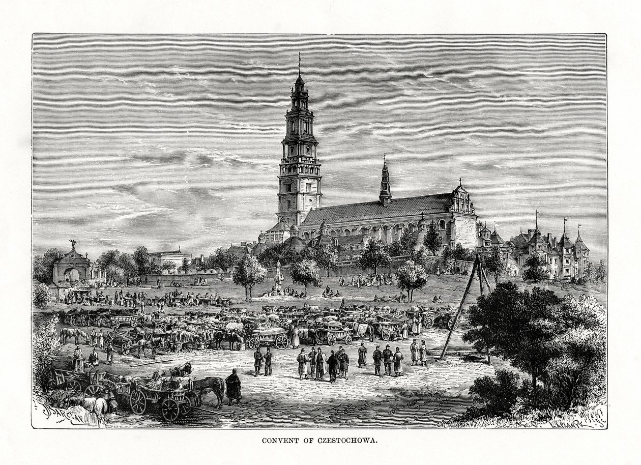 Kloster von Tschenstochau, Polen von C. Laplante