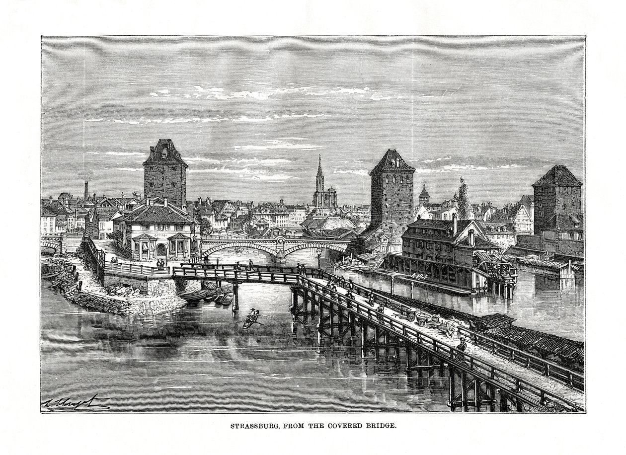Straßburg, Frankreich von C. Laplante