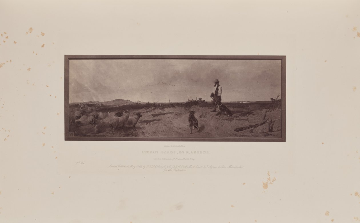 Lytham Sands, von R. Ansdell von Caldesi and Montecchi