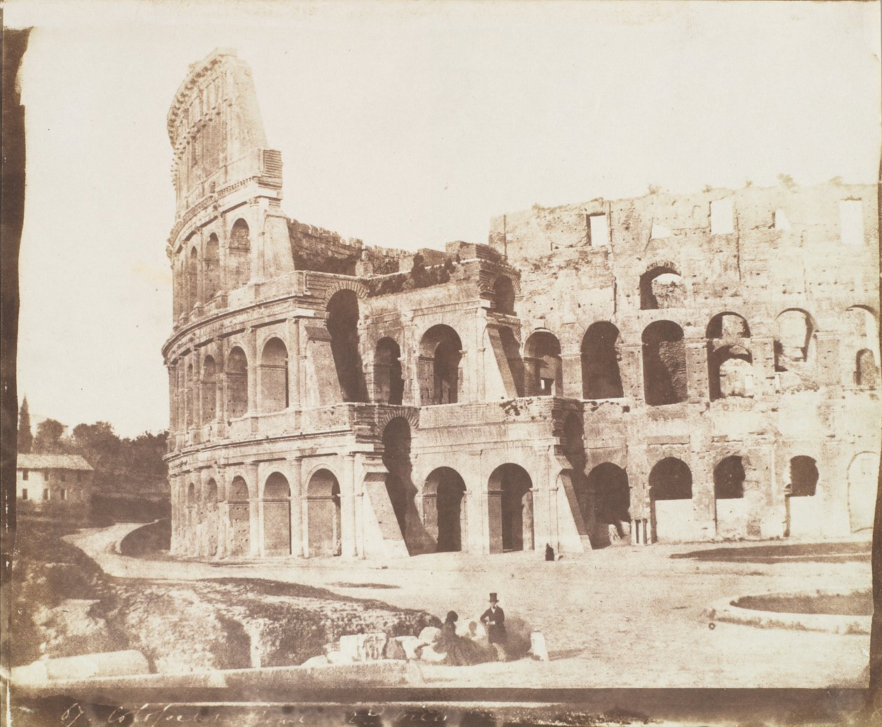 67. Kolosseum, Rom, zweite Ansicht, Mai 1846 von Calvert Jones