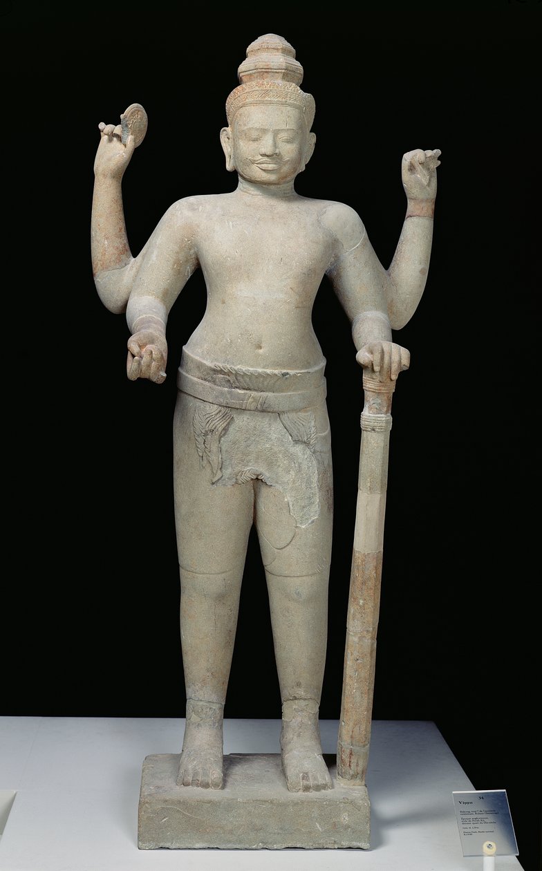 Stehender Vishnu von Cambodian School