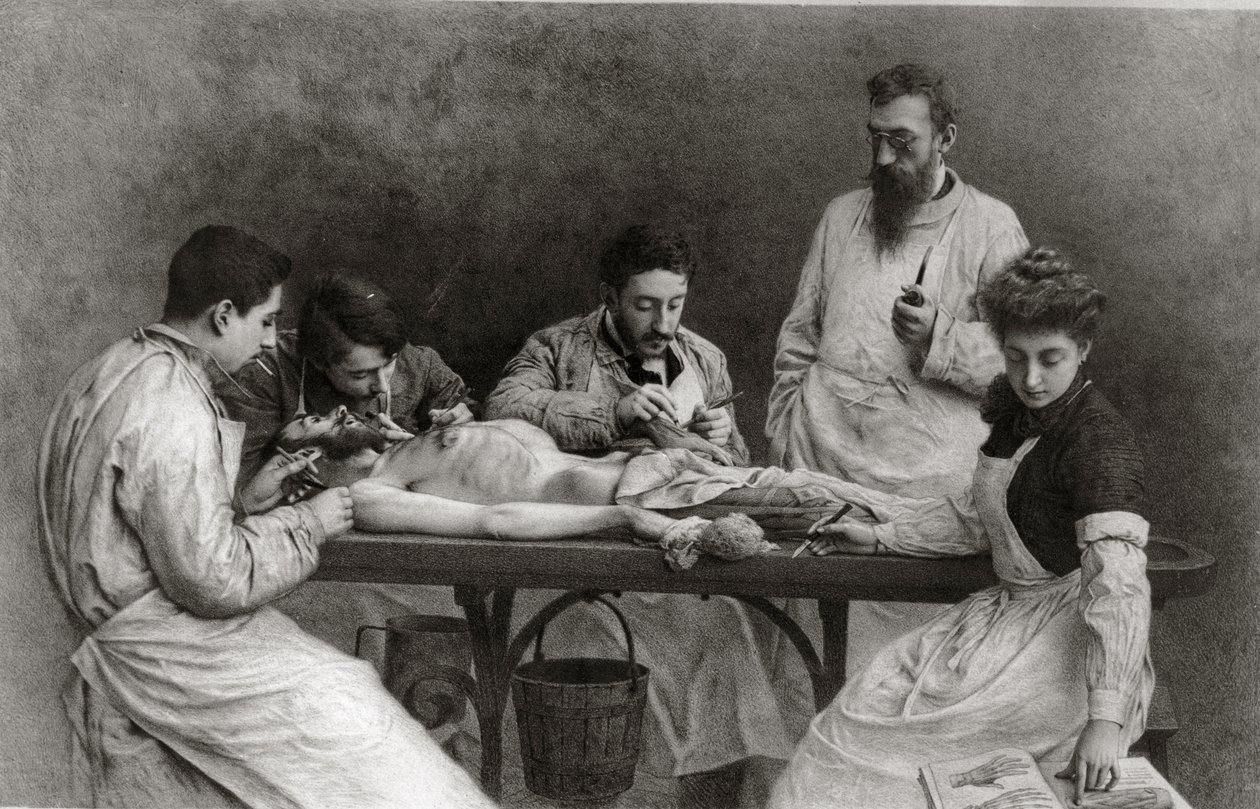 Ein Ende an der praktischen Schule, 1902 von Camille Felix Bellanger
