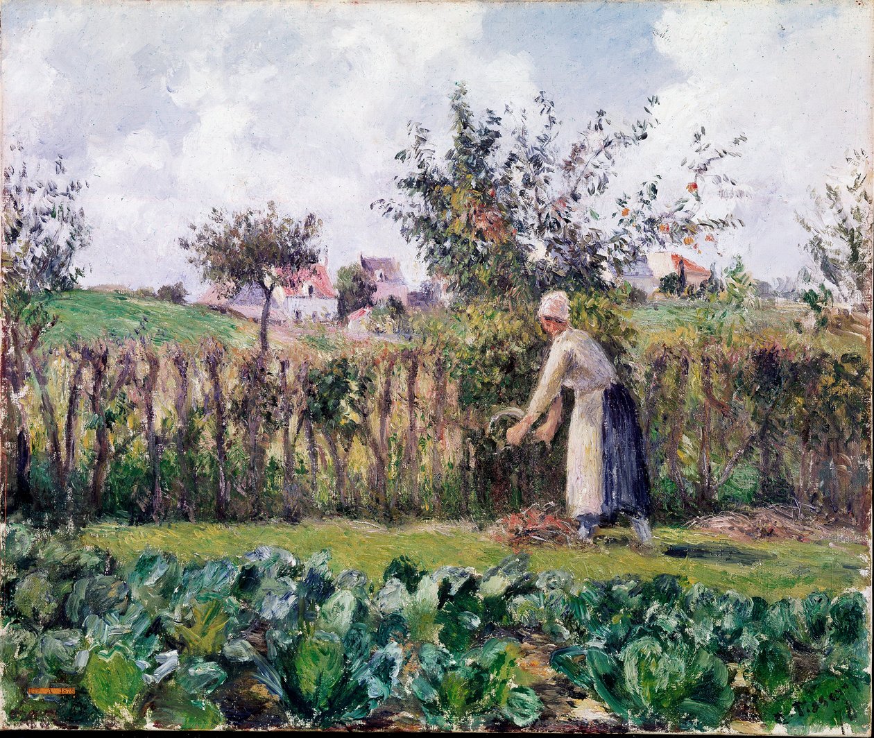 Im Garten von Camille Jacob Pissarro