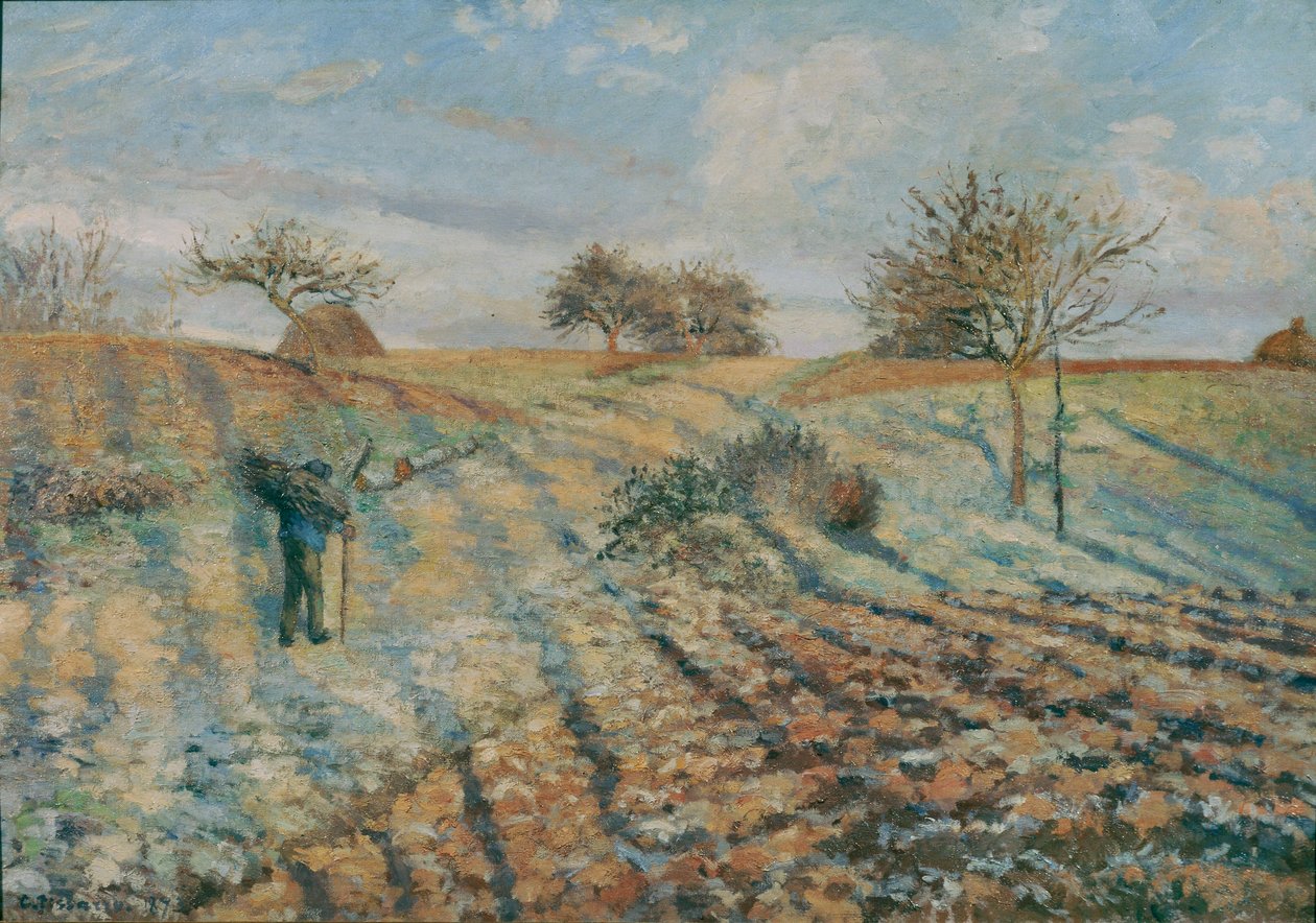 Gelee blanche (Reif) von Camille Pissarro