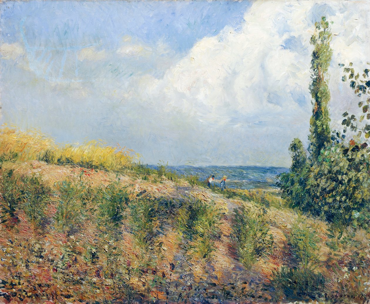 Der herannahende Sturm von Camille Pissarro