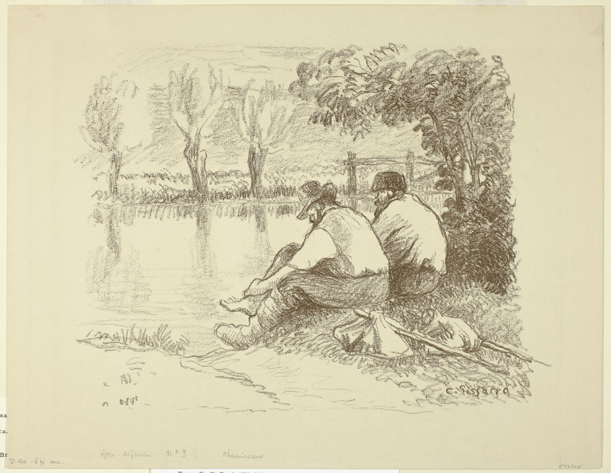 Landstreicher von Camille Pissarro