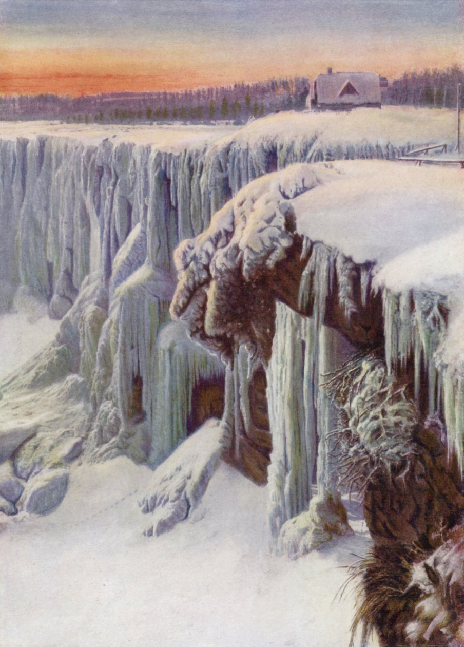 Niagarafälle im Winter gefroren von Canadian Photographer