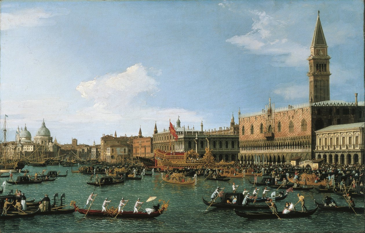Der Bucintoro von Canaletto