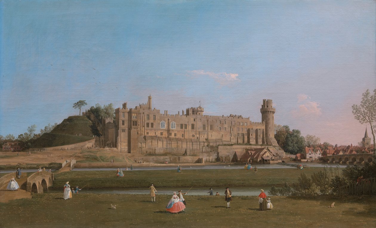Warwick Castle von Canaletto