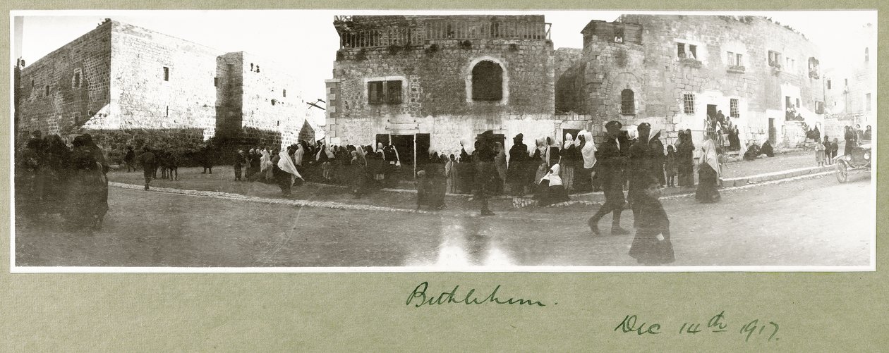 Bethlehem, 14. Dezember 1917 von Capt. Arthur Rhodes