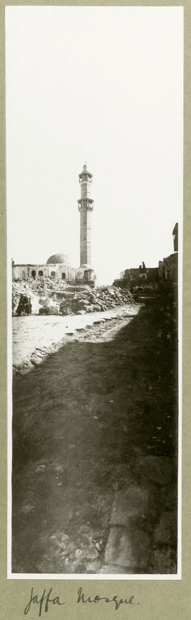 Jaffa-Moschee, 1917 von Capt. Arthur Rhodes