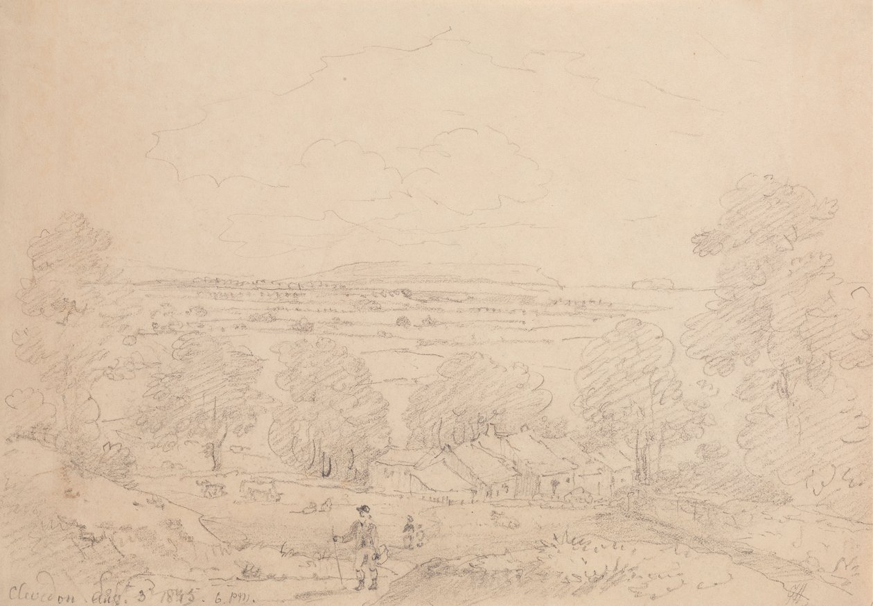 Clevedon, 3. August 1845 von Capt. Thomas Hastings