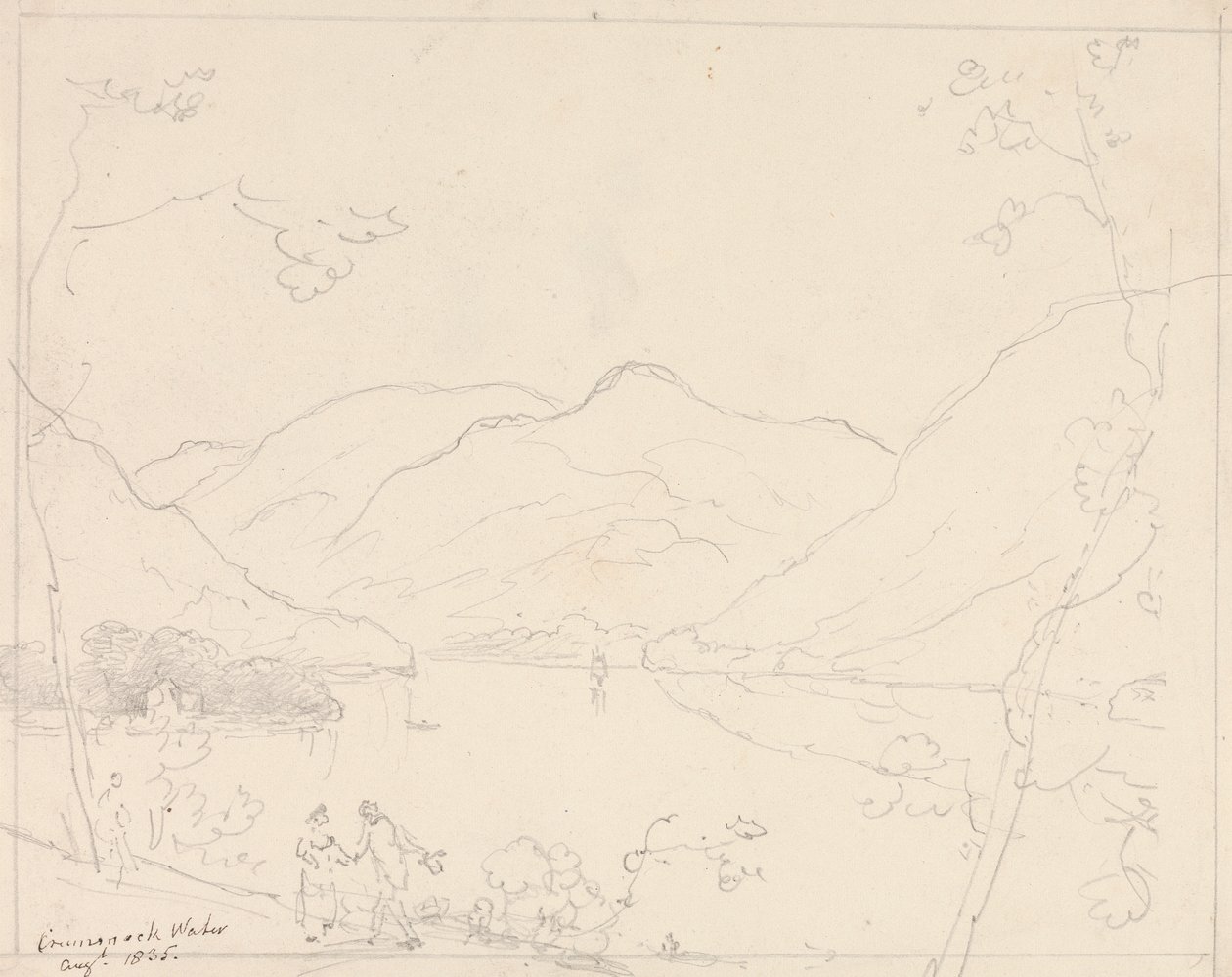 Crummock Water, August 1835 von Capt. Thomas Hastings