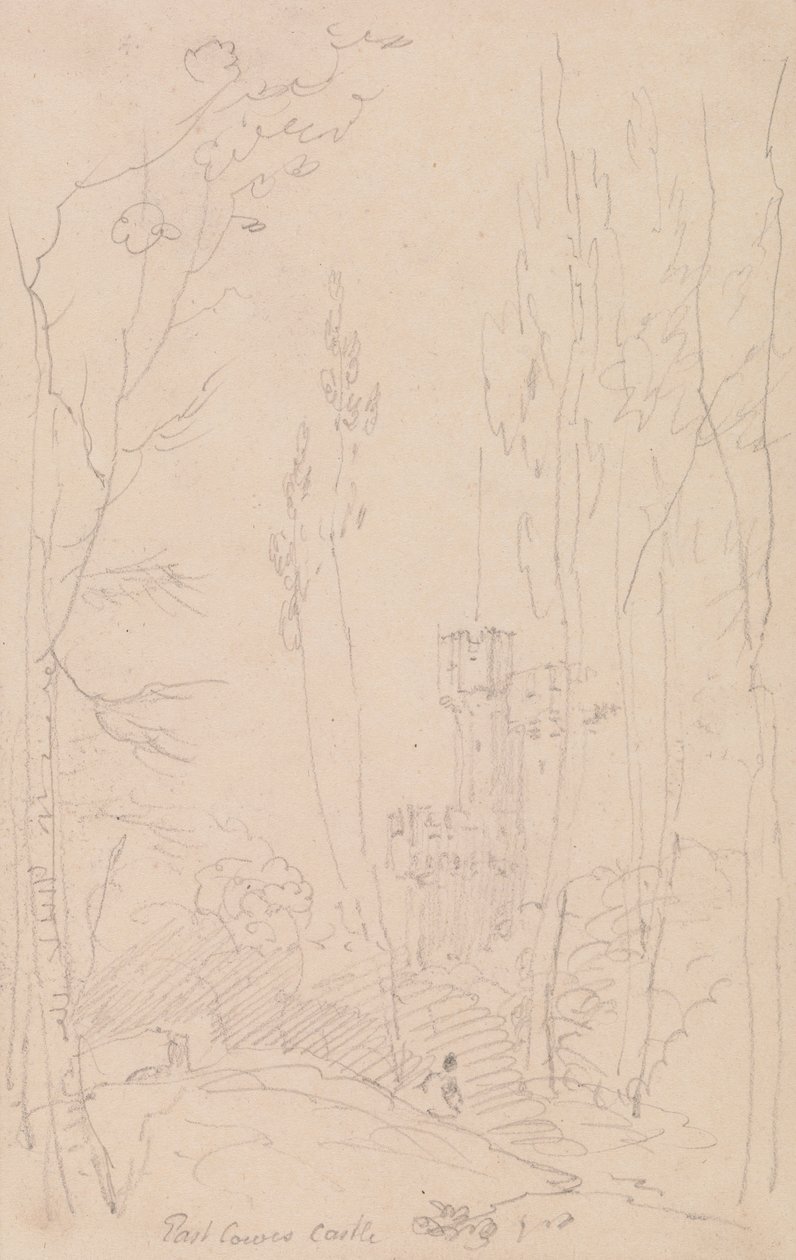 East Cowes Castle, Isle of Wight von Capt. Thomas Hastings