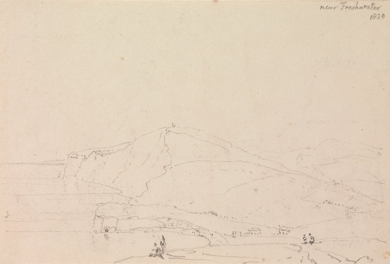 In der Nähe von Freshwater, Isle of Wight von Capt. Thomas Hastings