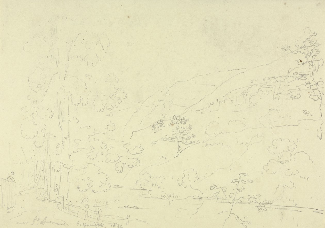 In der Nähe von Saint Lawrence, Isle of Wight von Capt. Thomas Hastings
