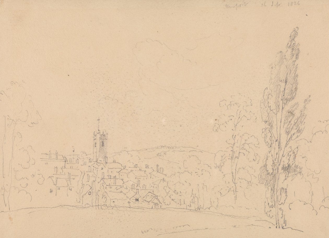 Newport, 16. September 1826 von Capt. Thomas Hastings