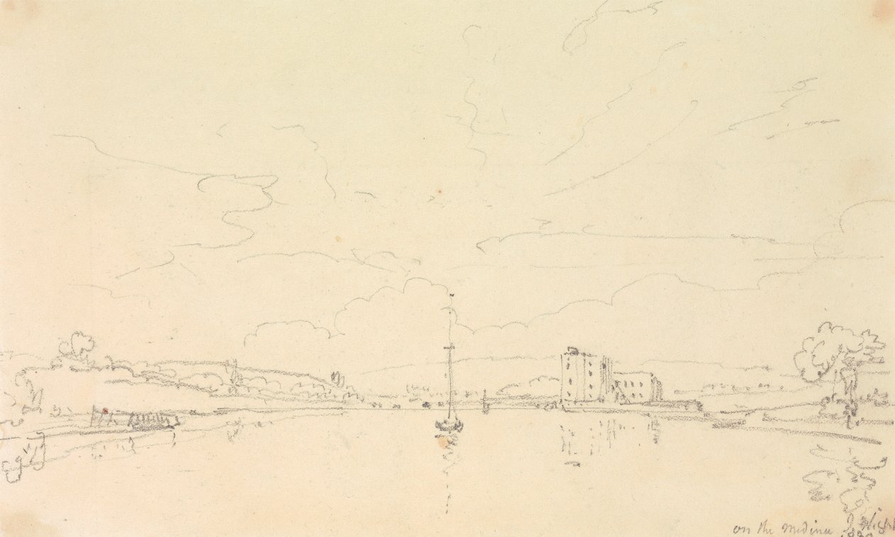 Auf der Medina, Isle of Wight von Capt. Thomas Hastings
