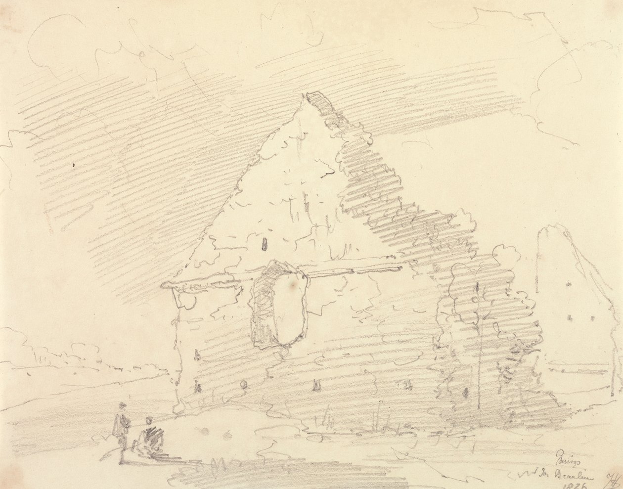 Ruinen in Beaulieu von Capt. Thomas Hastings