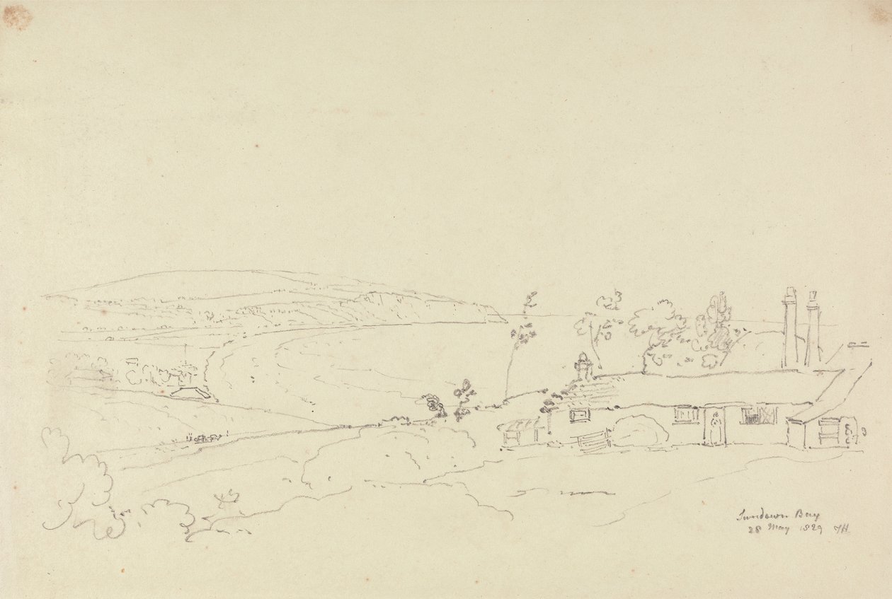 Sandown Bay, Isle of Wight von Capt. Thomas Hastings