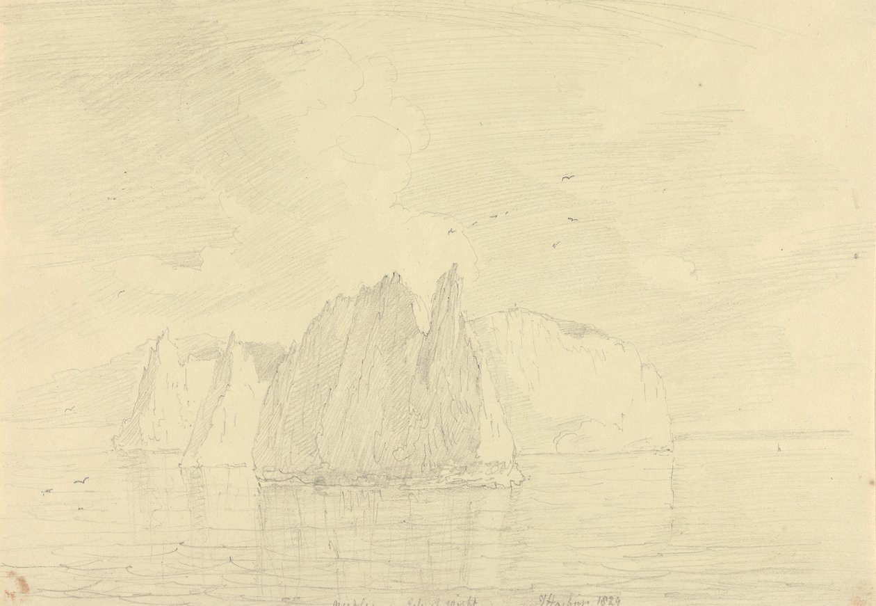 Die Nadeln, Isle of Wight von Capt. Thomas Hastings
