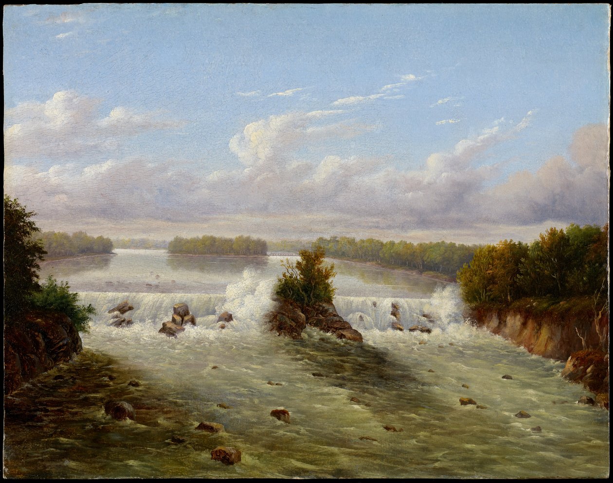 Die Wasserfälle von St. Anthony, 1848 von Captain Seth Eastman
